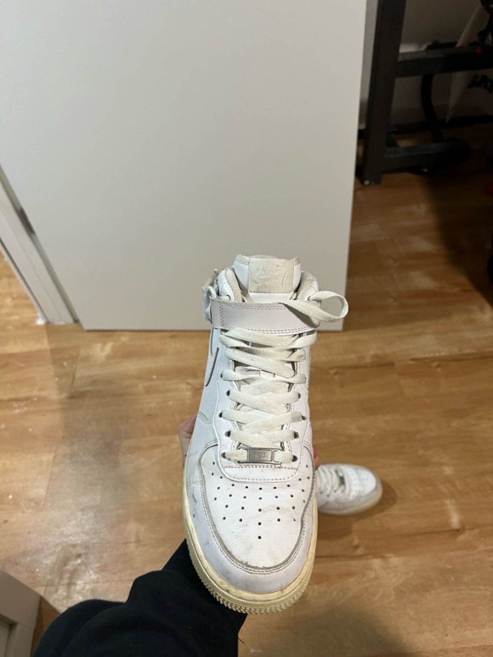 Nike White High-Top Sneakers